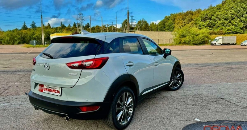 Mazda CX-3 cena 71777 przebieg: 119000, rok produkcji 2017 z Limanowa małe 781